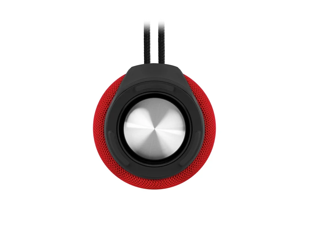 Портативная колонка mySound Clario 15 Вт черный красный - фото 4