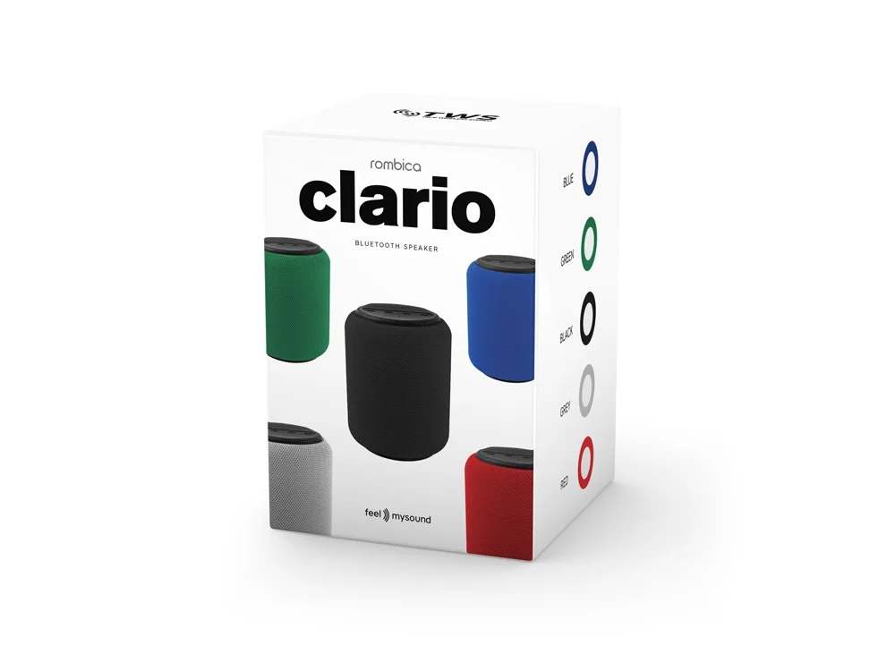 Портативная колонка mySound Clario 15 Вт черный красный - фото 6