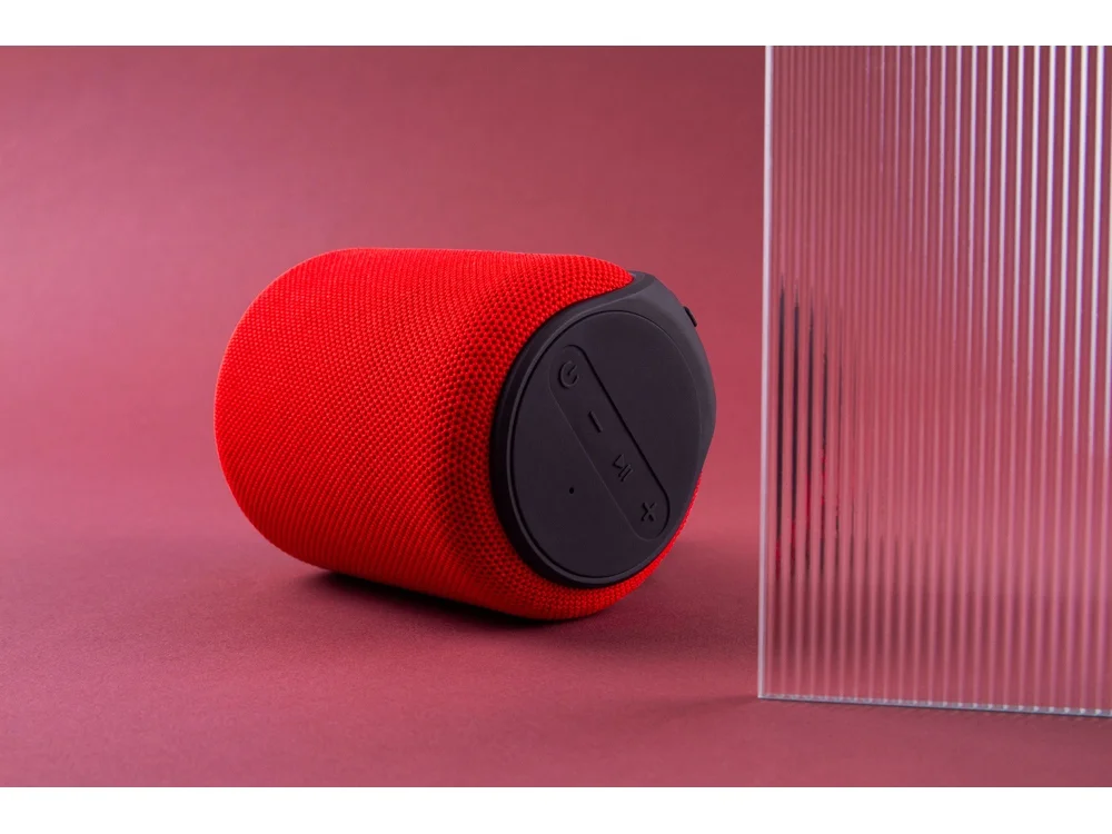 Портативная колонка mySound Clario 15 Вт черный красный - фото 9