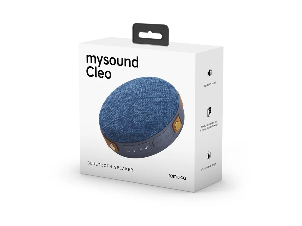 Портативная колонка mySound Cleo 8 Вт синий - фото 5