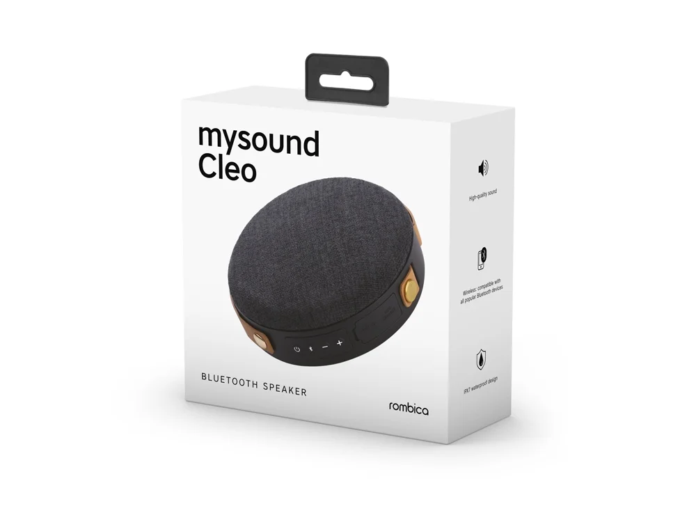 Портативная колонка mySound Cleo 8 Вт черный - фото 5