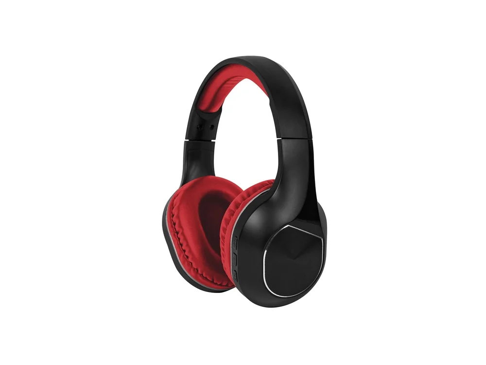 Беспроводные наушники mySound BH-17 ANC черный красный - фото 2