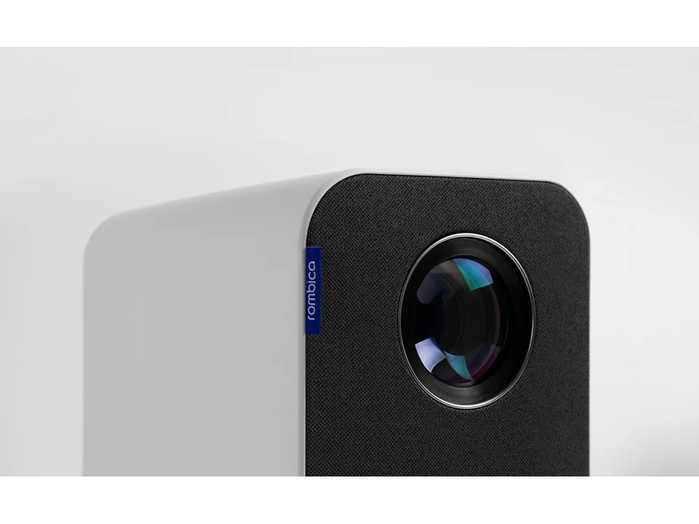 Проектор Ray Cube Q8 серый черный - фото 11