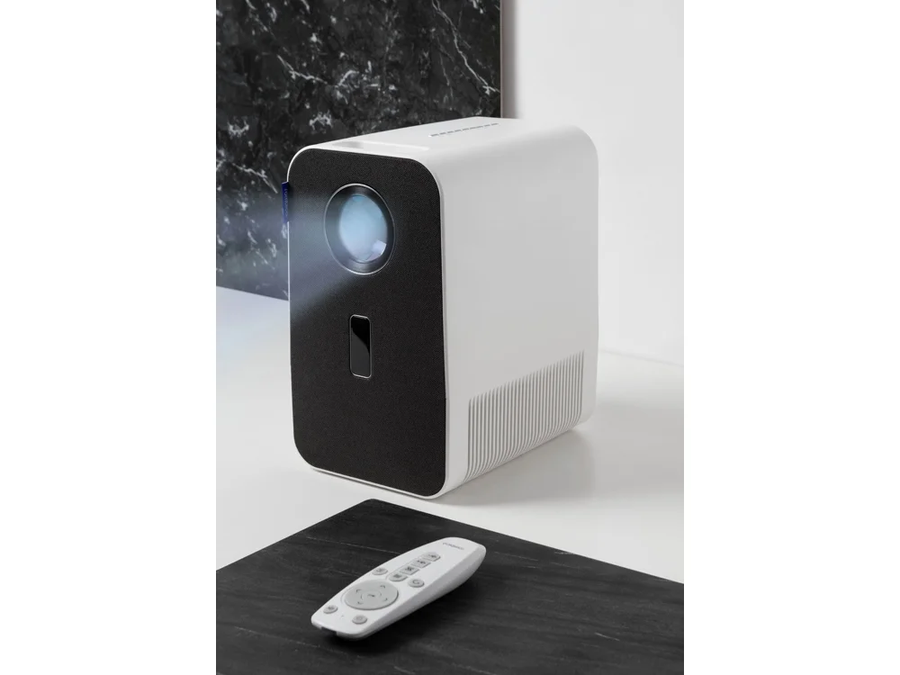 Проектор Ray Cube Q8 серый черный - фото 9