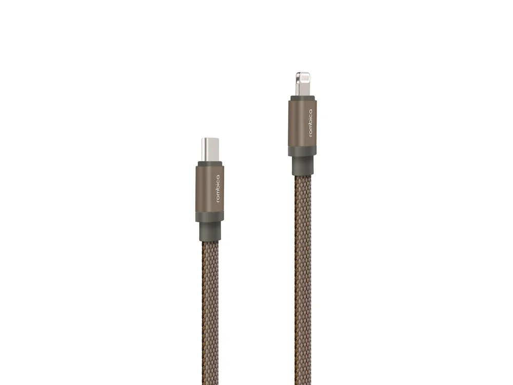 Кабель USB-C- Lightning MFI LINK-C QC/PD 1.5 м зеленый оливковый