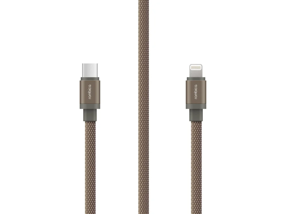 Кабель USB-C- Lightning MFI LINK-C QC/PD 1.5 м зеленый оливковый - фото 2