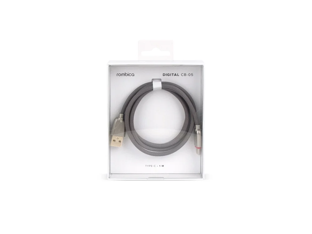 Кабель USB-A- USB-C DIGITAL CB-05 QC/PD 1 м серый - фото 4