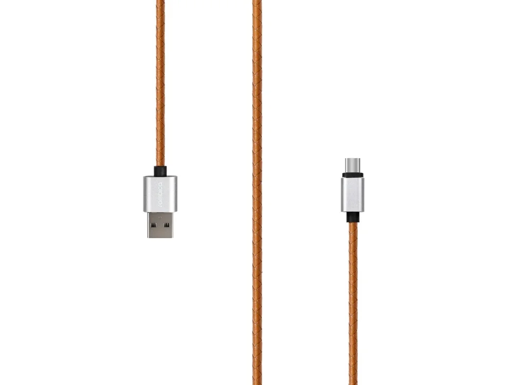 Кабель USB-A- USB-C DIGITAL CL-05 QC/PD 1 м оранжевый