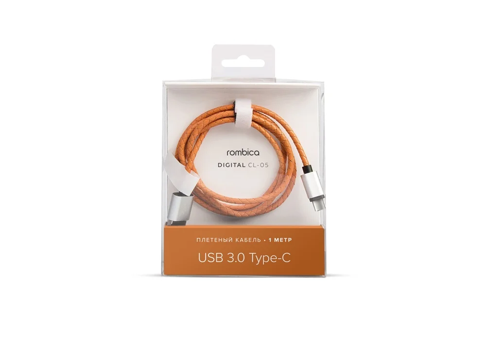 Кабель USB-A- USB-C DIGITAL CL-05 QC/PD 1 м оранжевый - фото 4