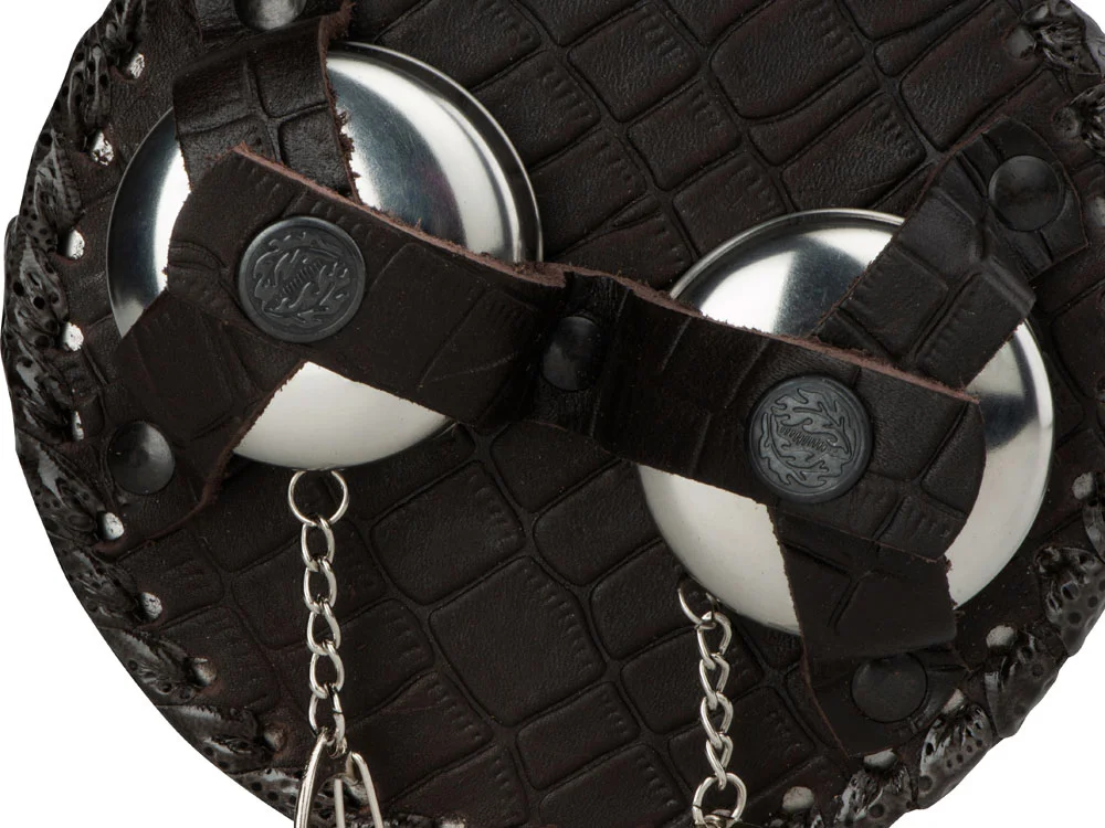 Фляга темно-коричневый/серебристый 2 х 500 мл 2 х 60 - фото 7