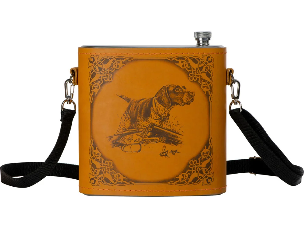 Фляга серебристый рыжий 1500 мл - фото 3