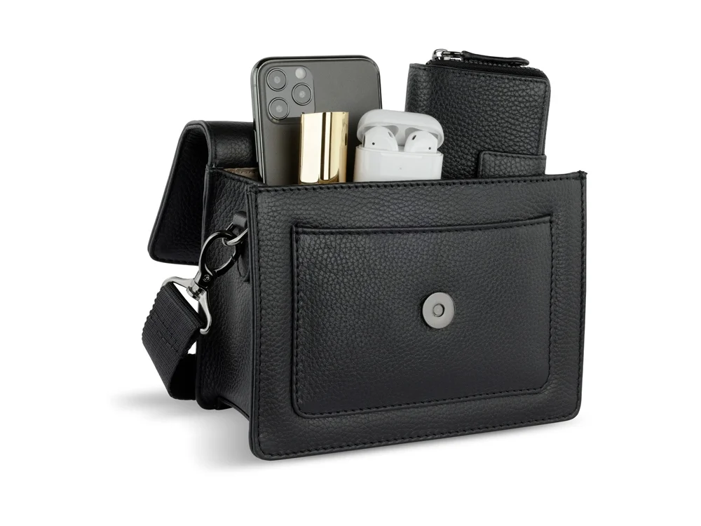 Сумка через плечо женская Elsa черный - фото 10