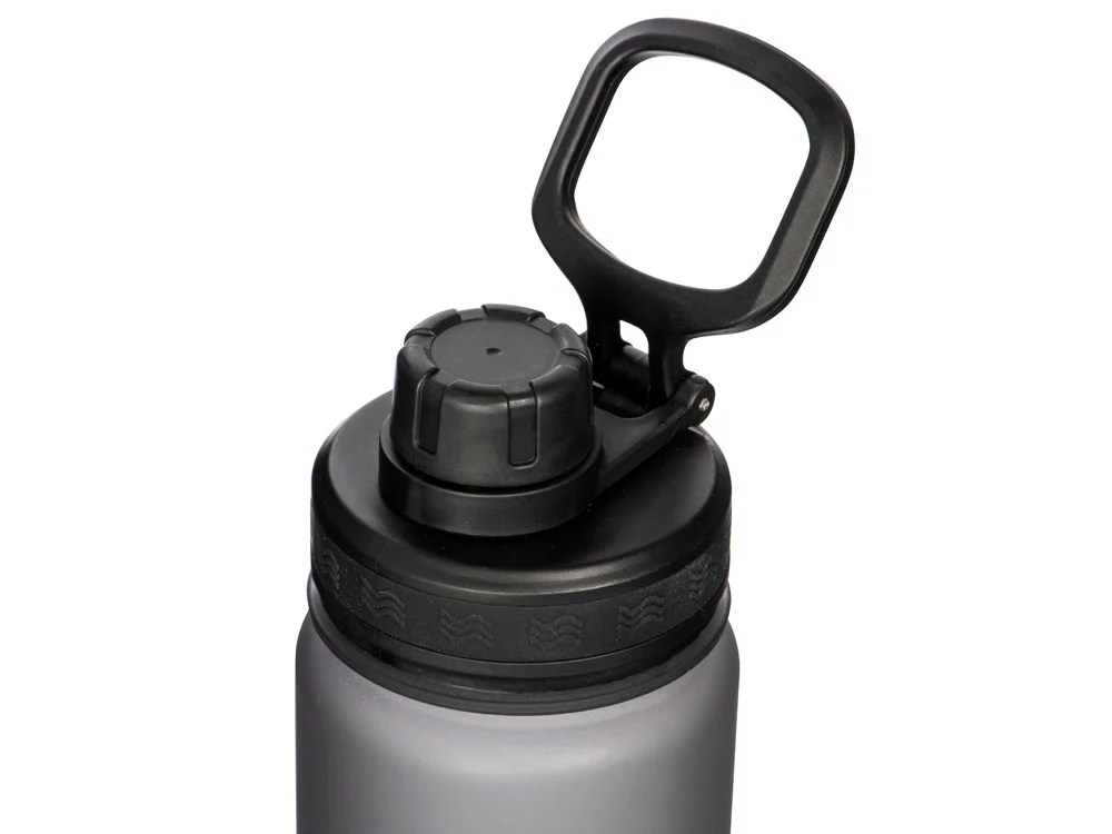 Бутылка для воды с ручкой Misty 850 мл черный - фото 6