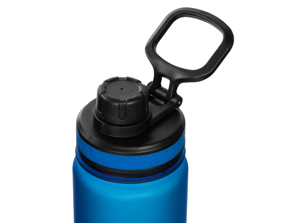 Бутылка для воды с ручкой Misty 850 мл синий - фото 6