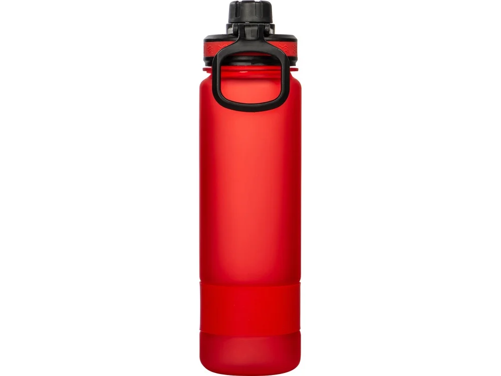 Бутылка для воды с ручкой Misty 850 мл красный - фото 4