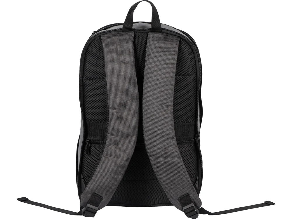 Расширяющийся рюкзак Slimbag для ноутбука 15,6 серый - фото 7