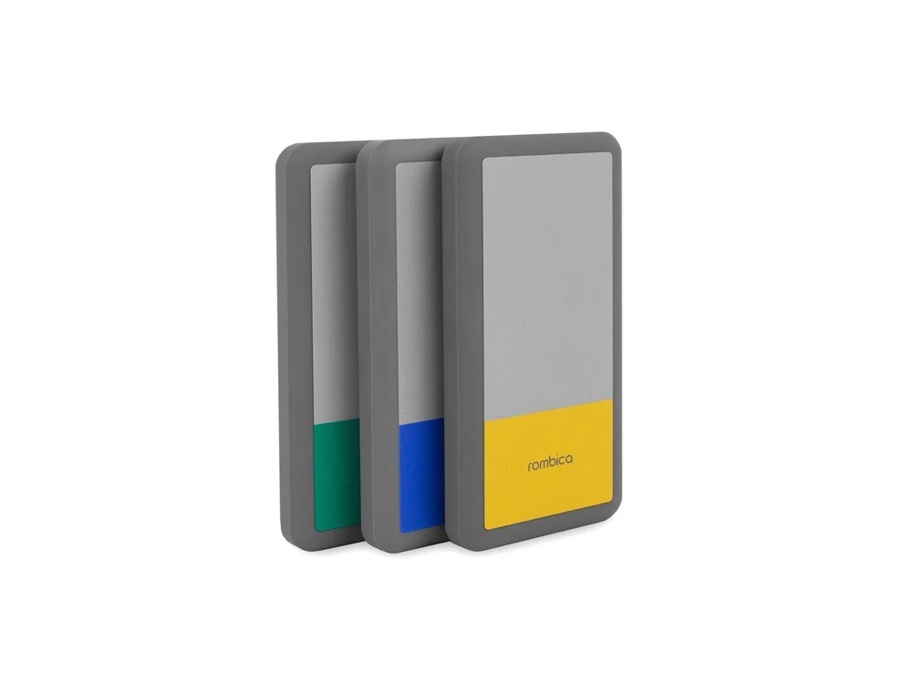 Внешний аккумулятор NEO Bright 10000 mAh серый голубой синий - фото 6