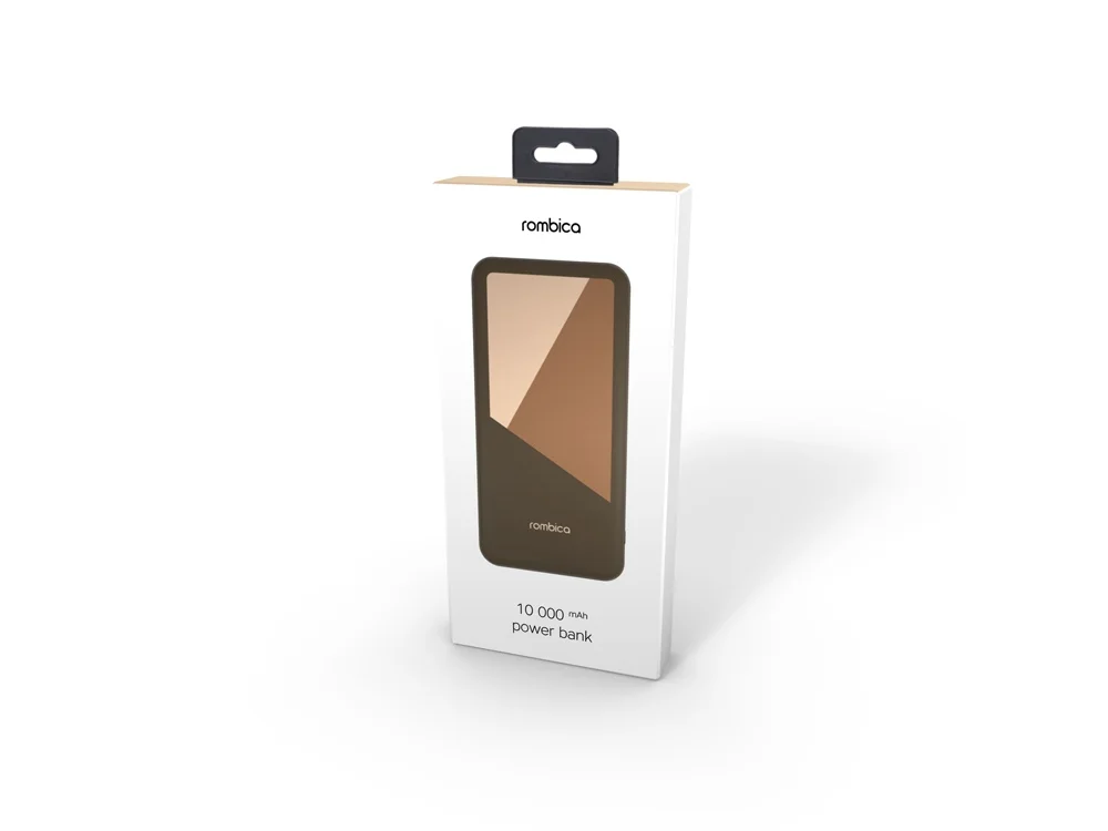 Внешний аккумулятор NEO Bright 10000 mAh коричневый песочный - фото 5