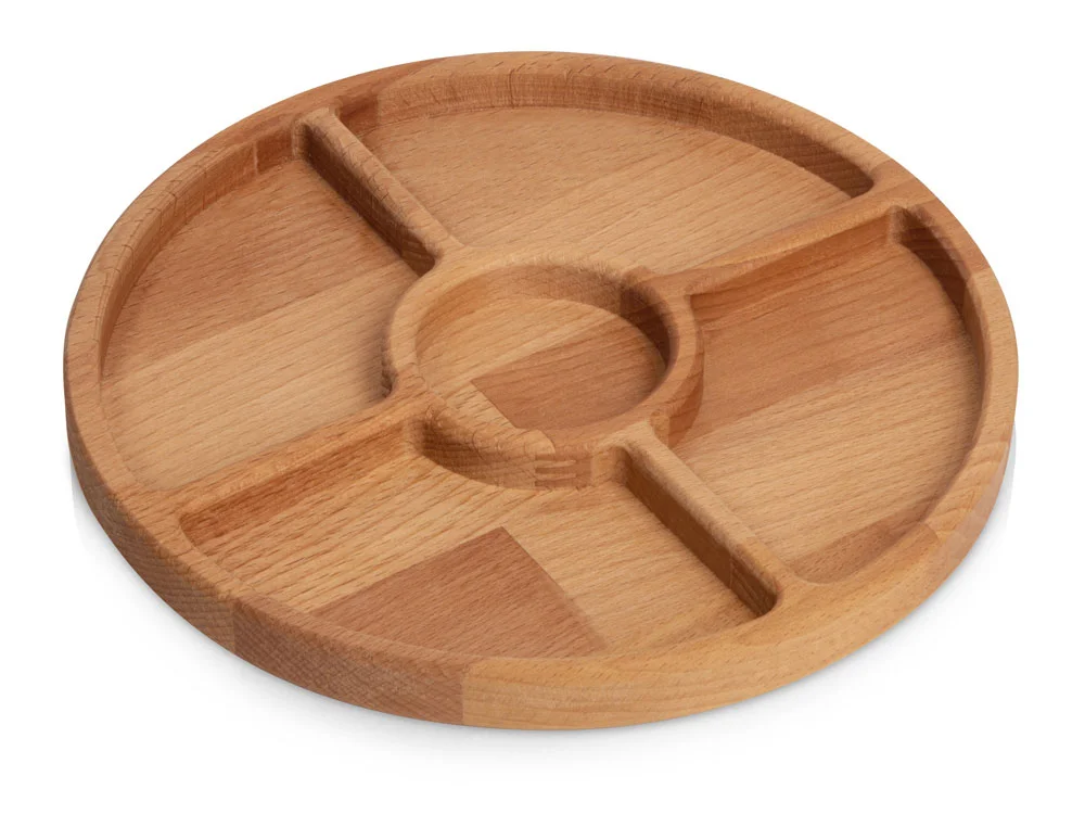 Менажница Delly натуральный коричневый