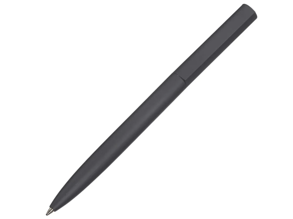 Ручка металлическая шариковая Minimalist софт-тач антрацит - фото 1