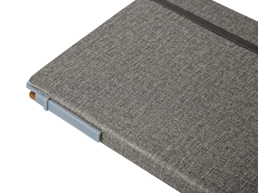 Блокнот А5 Write and stick с ручкой и набором стикеров серый - фото 7