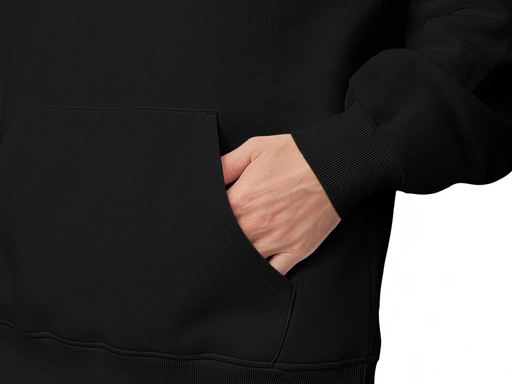 Худи Hamburg унисекс черный M - фото 7