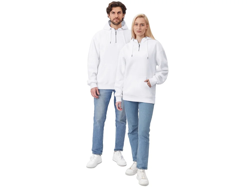 Худи Hamburg унисекс белый 2XL - фото 9