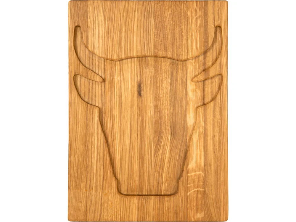 Доска для подачи стейка Brisket натуральный коричневый - фото 3