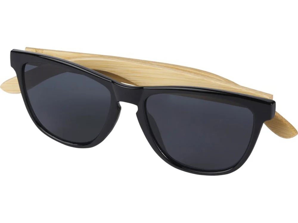 Солнцезащитные очки Sun Ray из океанского пластика и бамбука натуральный - фото 3