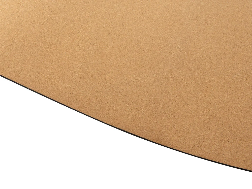 Пробковый коврик для йоги и фитнеса Namaste натуральный черный - фото 4