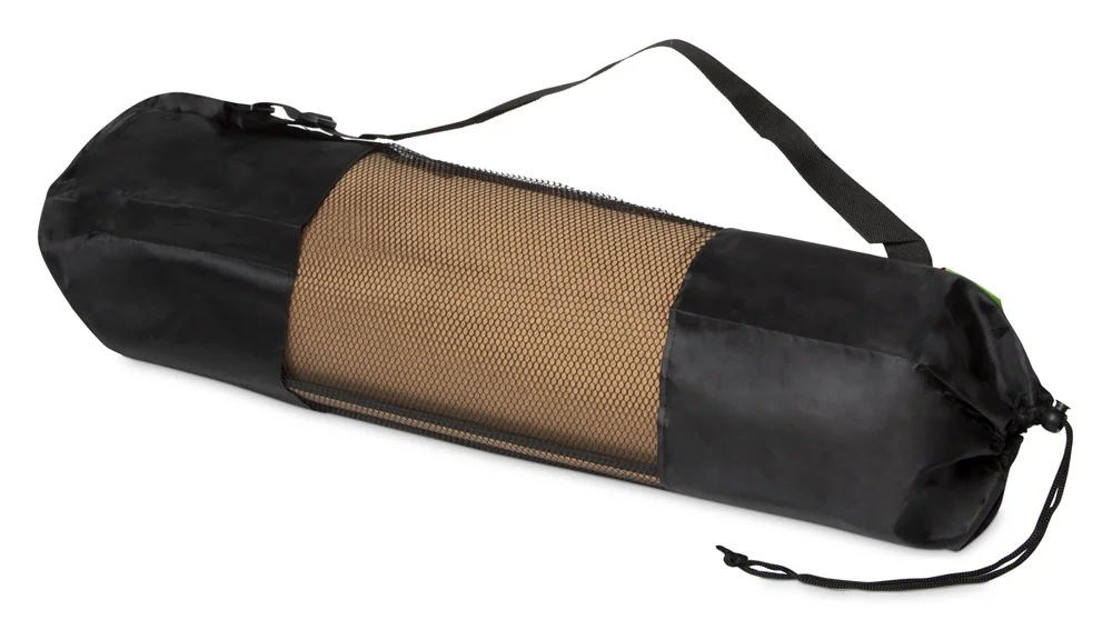 Пробковый коврик для йоги и фитнеса Namaste натуральный черный - фото 6