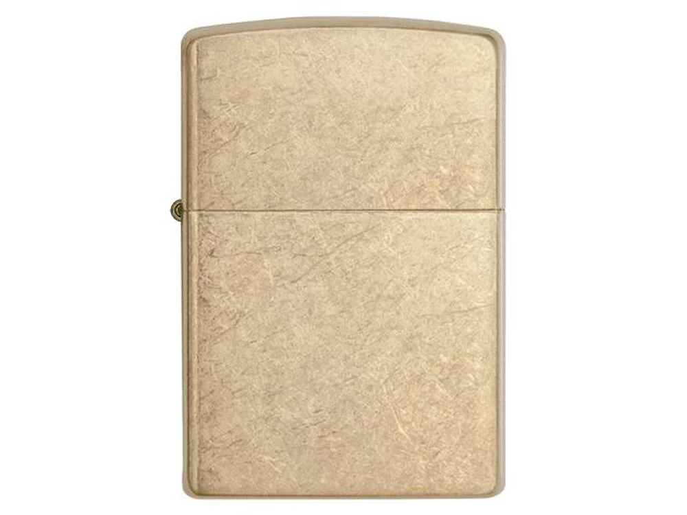 Зажигалка ZIPPO Armorс покрытием Tumbled Brass золотистый - фото 2