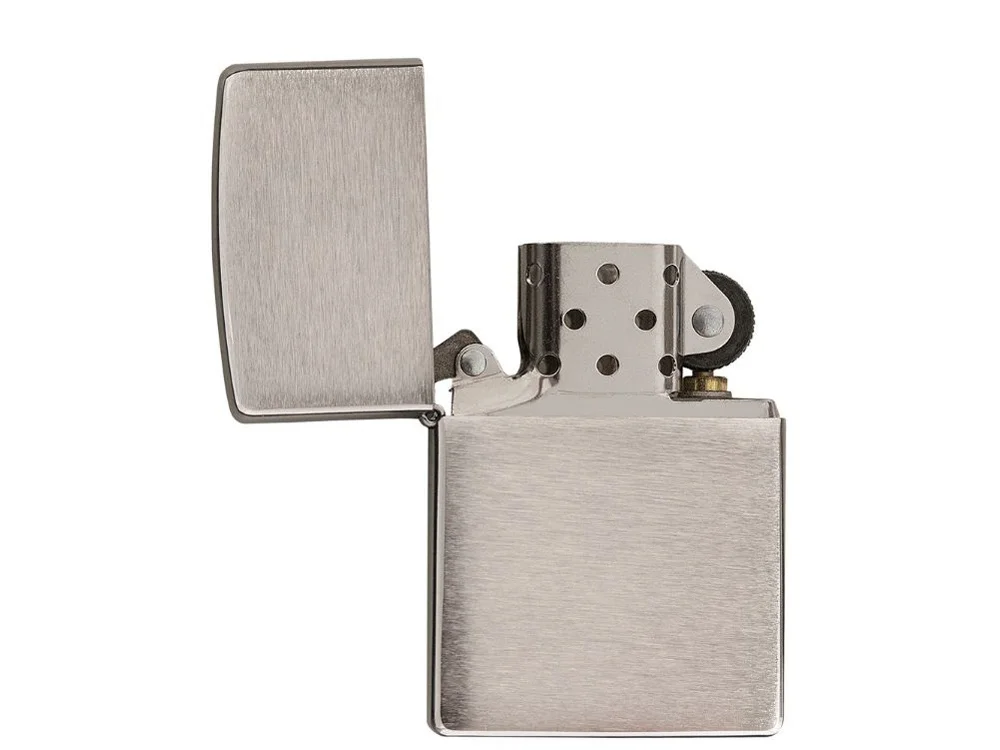 Зажигалка ZIPPO Armor c покрытием Brushed Chrome серебристый - фото 2