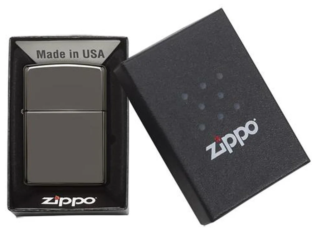 Зажигалка ZIPPO Classic с покрытием Black Ice® черный - фото 6