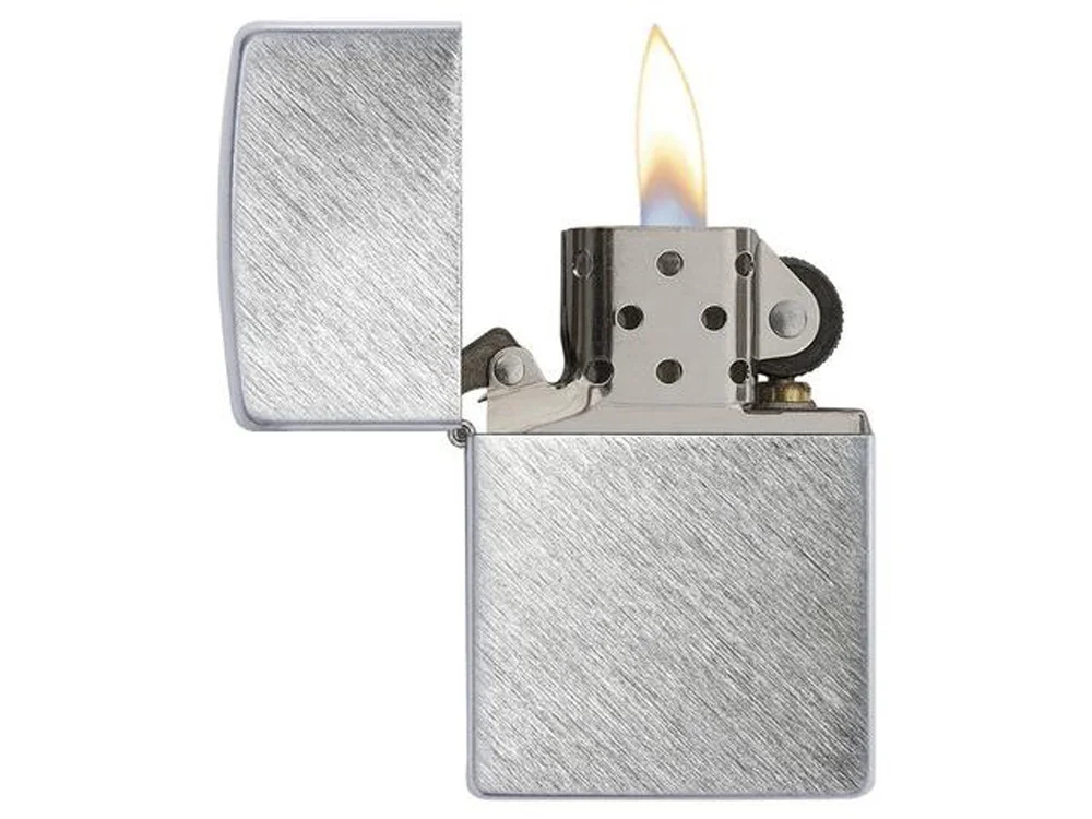 Зажигалка ZIPPO с покрытием Herringbone Sweep, серебристый - фото 3