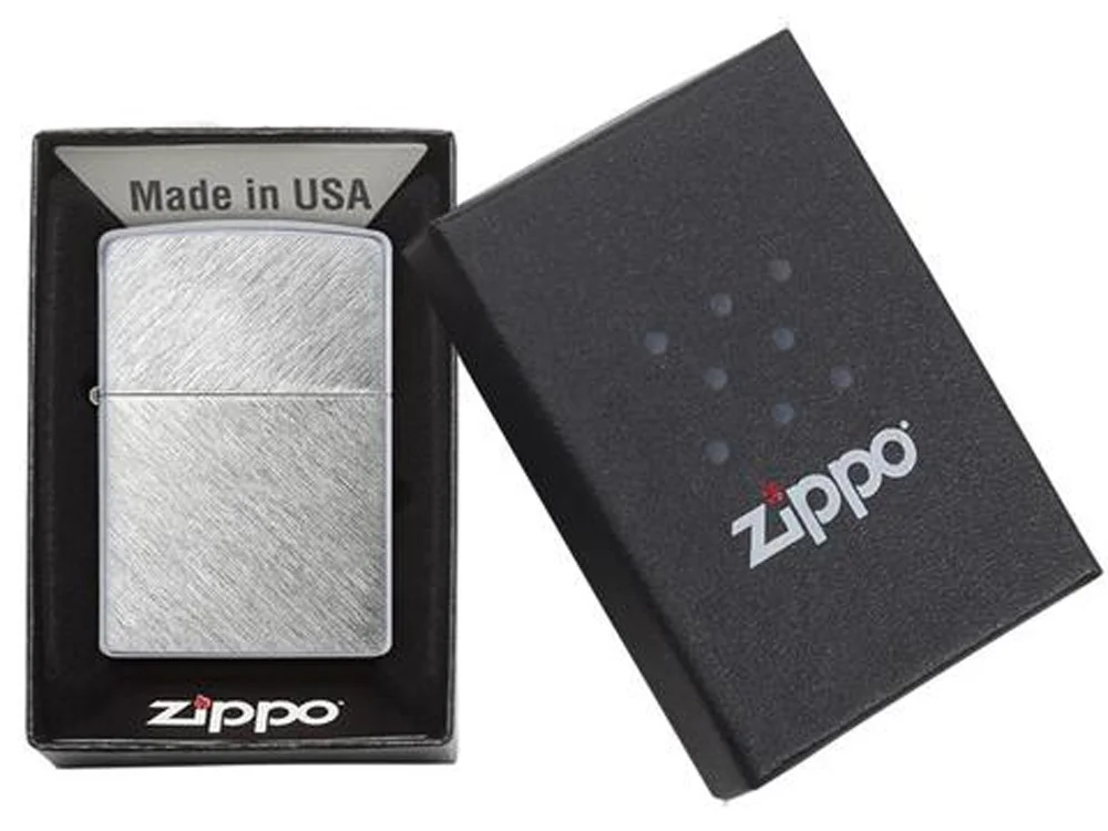 Зажигалка ZIPPO с покрытием Herringbone Sweep, серебристый - фото 5