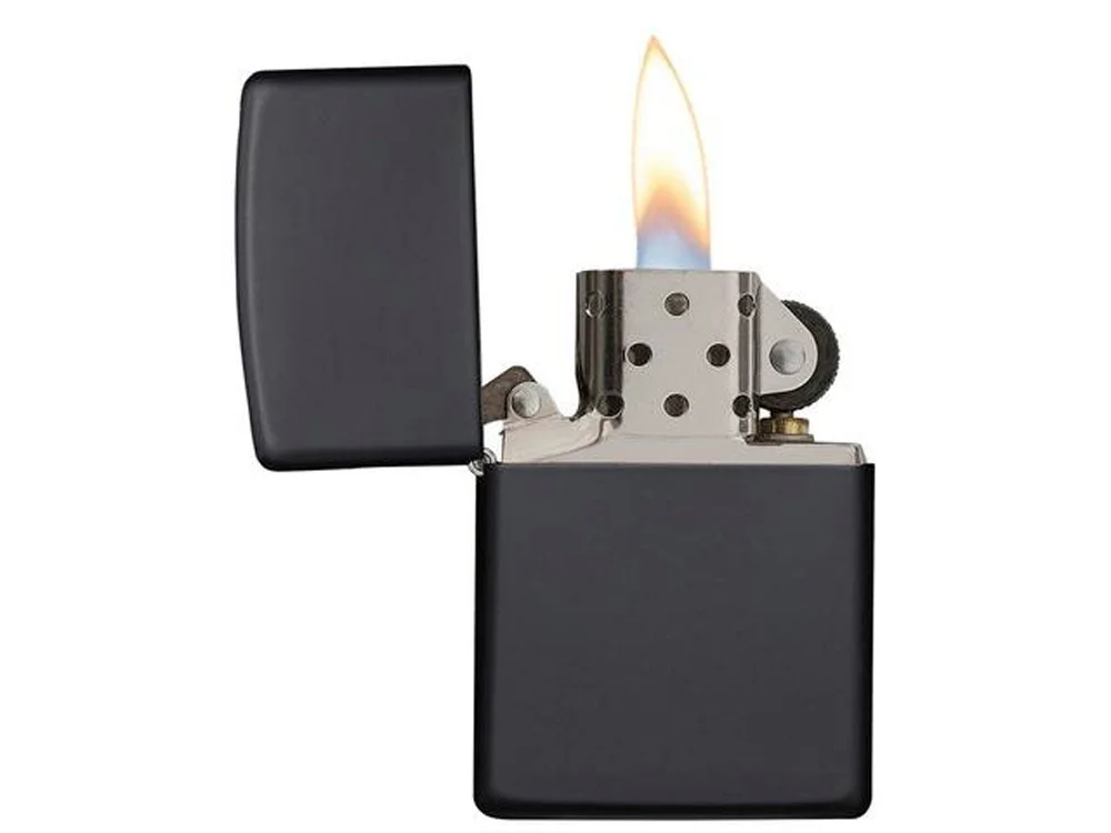 Зажигалка ZIPPO Classic с покрытием Black Matte черный - фото 4