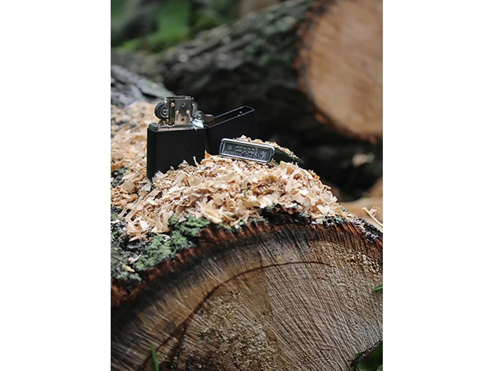 Зажигалка ZIPPO Classic с покрытием Black Matte черный - фото 6