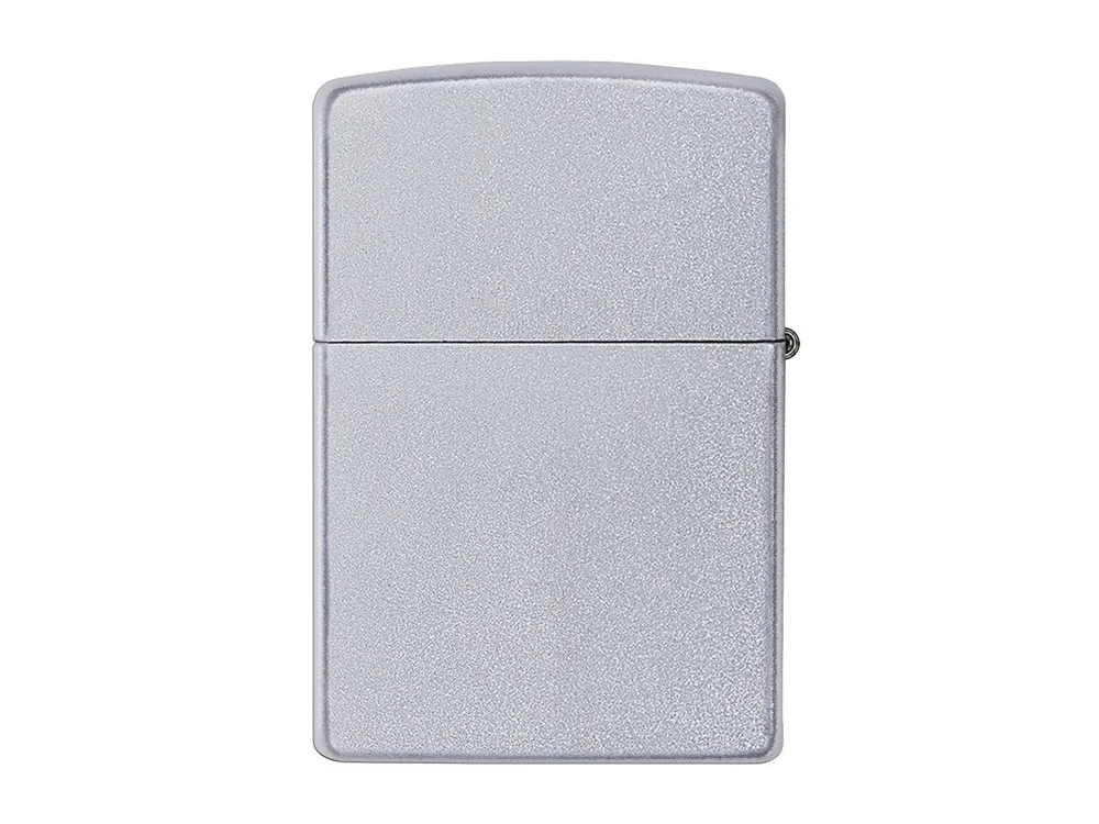 Зажигалка ZIPPO Classic с покрытием Satin Chrome серебристый - фото 2
