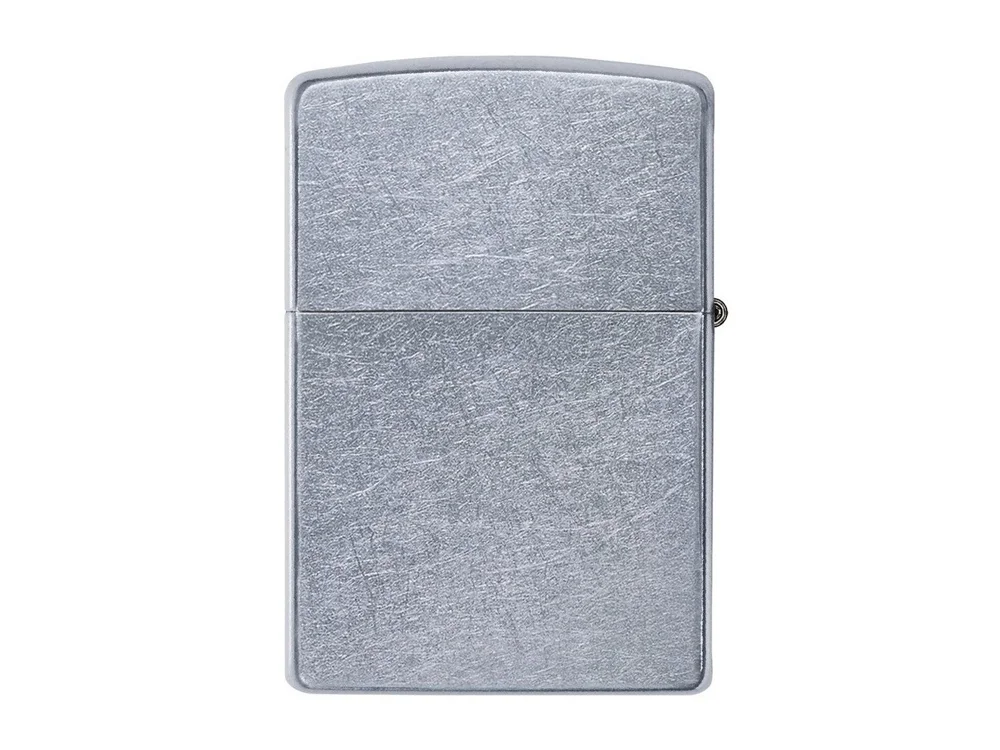 Зажигалка ZIPPO Classic с покрытием Street Chrome серебристый - фото 2