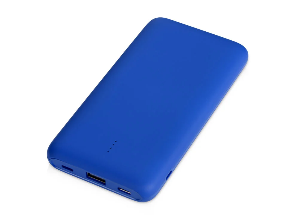 Внешний беспроводной аккумулятор с подсветкой лого Reserve X v.2 ярче подсветка 8000 mAh ярко-синий - фото 2
