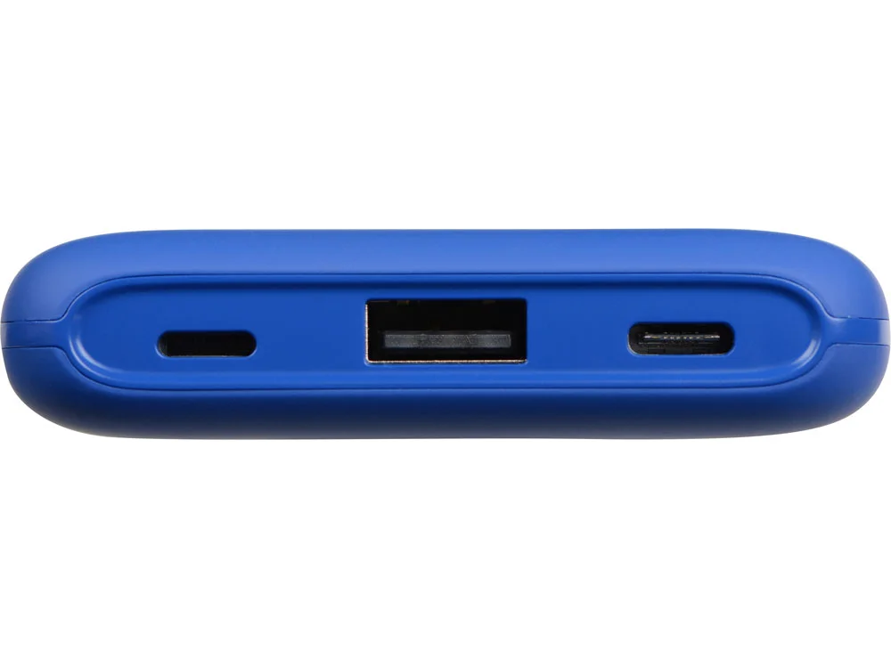 Внешний беспроводной аккумулятор с подсветкой лого Reserve X v.2 ярче подсветка 8000 mAh ярко-синий - фото 6