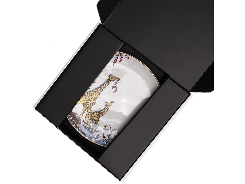 Тарелка PLATE 3 TRO белый/голубой - фото 2