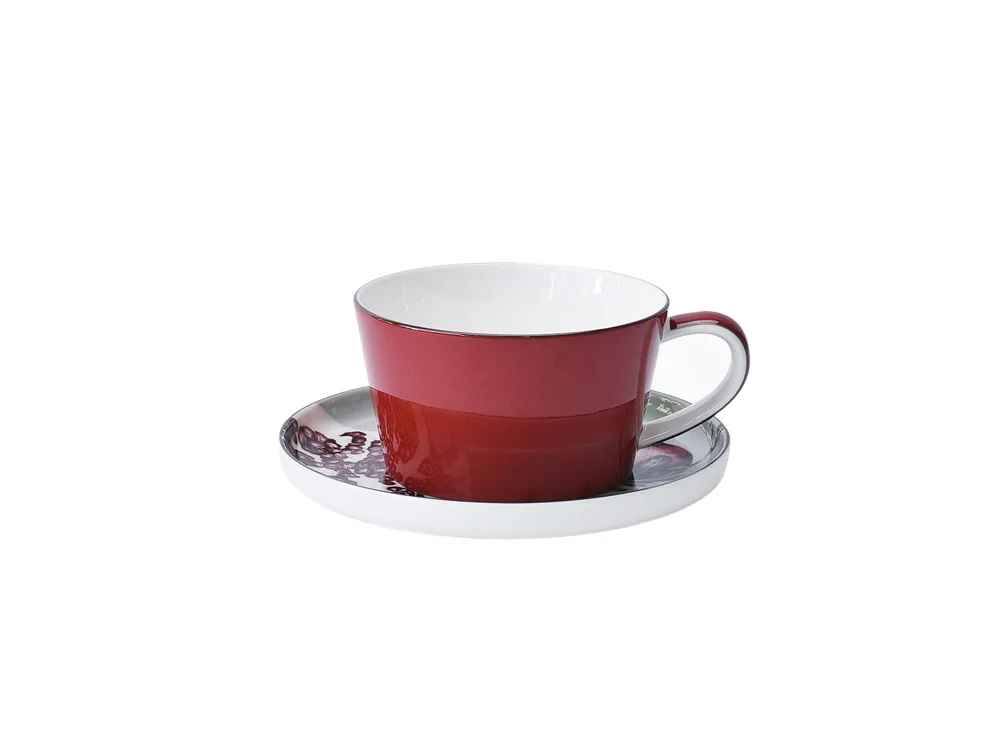 Набор чашка и блюдце TEA SET 1 BLU - фото 1
