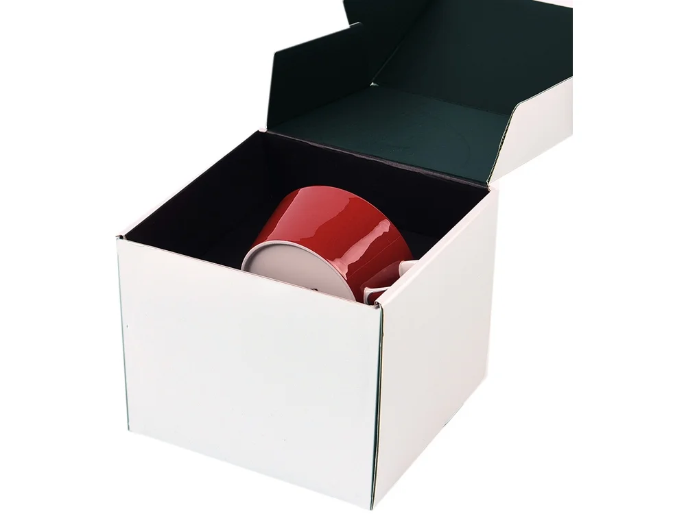 Набор чашка и блюдце TEA SET 1 BLU голубой/красный 270 мл - фото 4