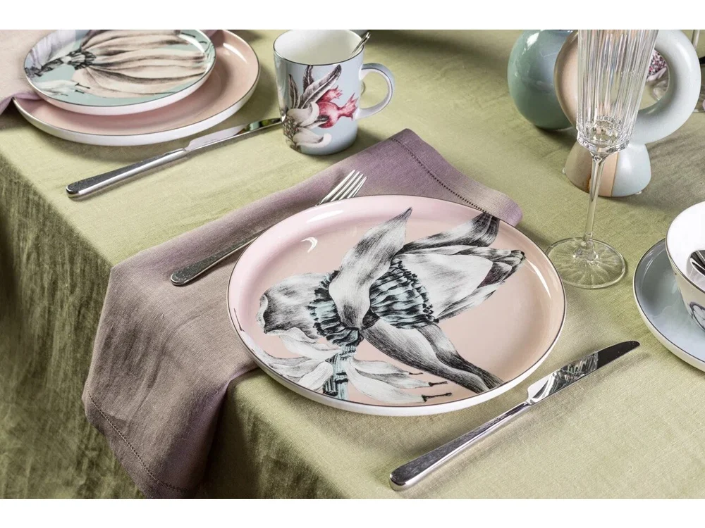 Тарелка «PLATE 2 BAN», бежевый/голубой - фото 6