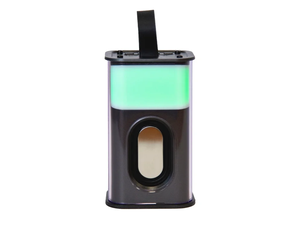Беспроводная TWS колонка c RGB подсветкой Sona 5 Вт черный - фото 6