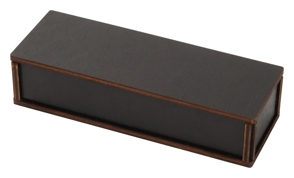 Ручка роллер Падук ручка- коричневый серебристый подарочная коробка- темно-коричневый - фото 6