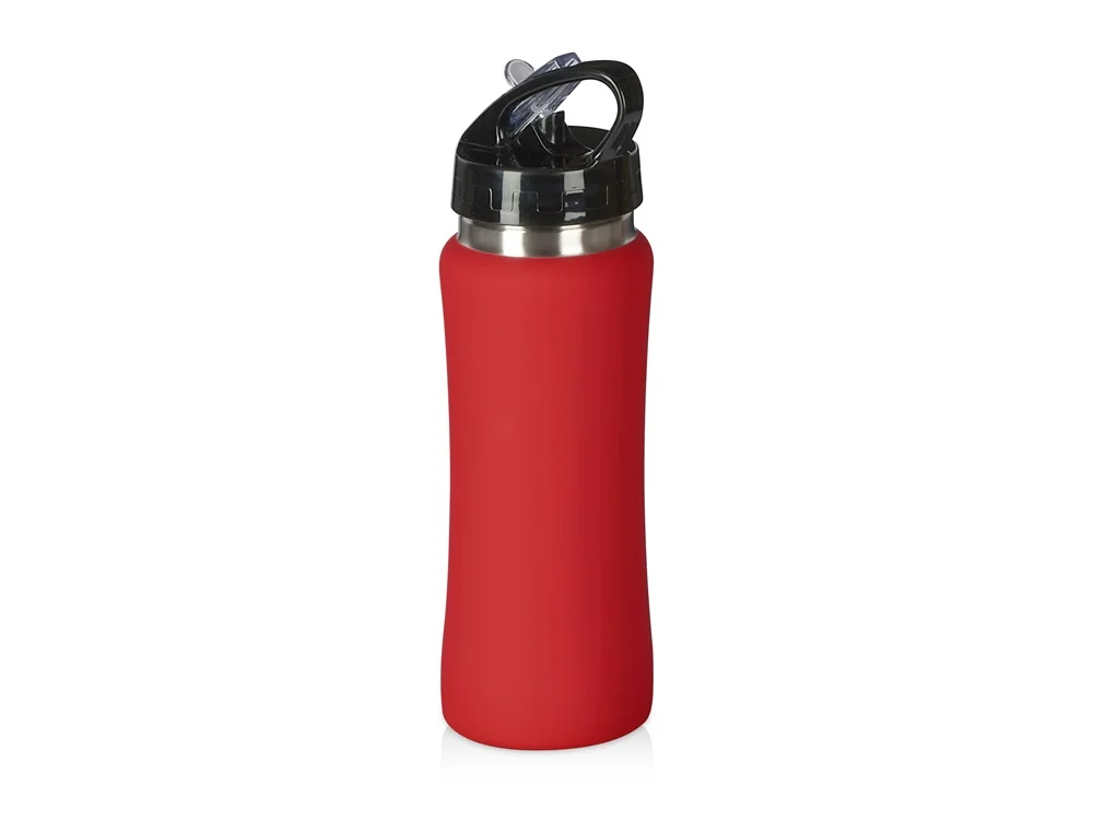 Бутылка для воды Bottle C1 soft touch 600 мл красный