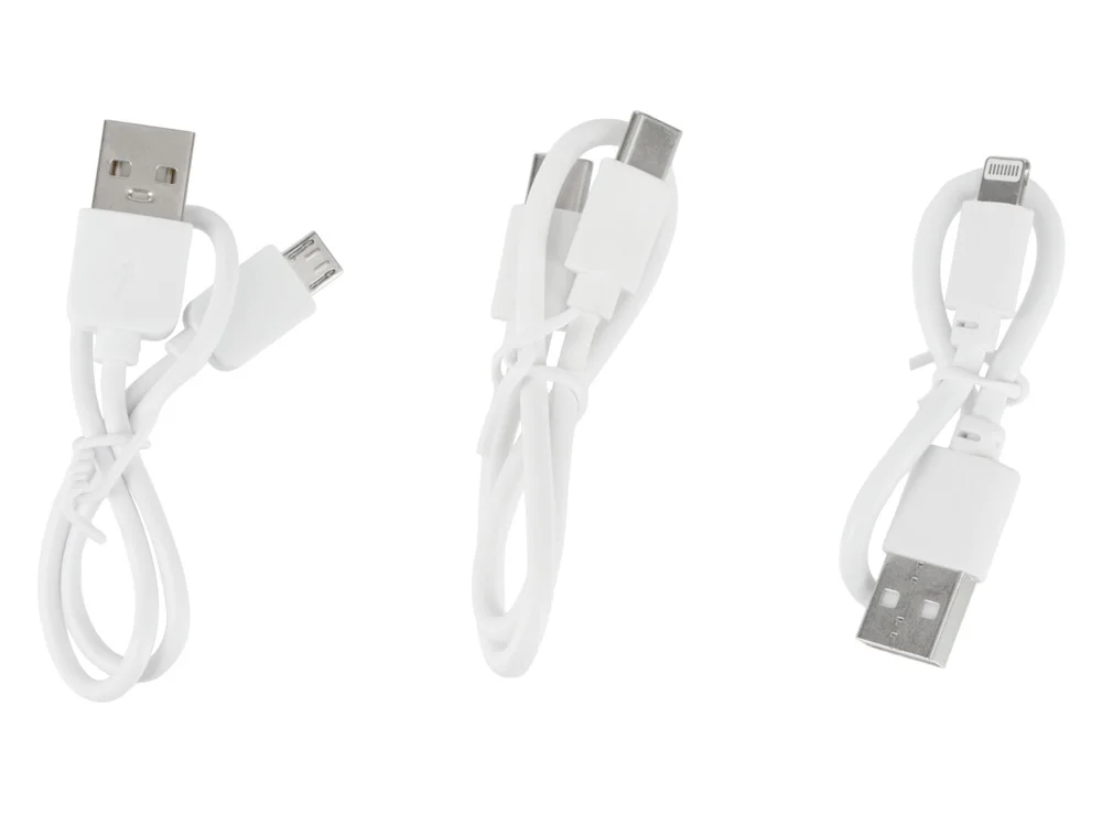 Внешний аккумулятор Powerbank C2 10000 mAh зеленое яблоко - фото 7